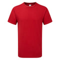 Sport Kardinalrot - Front - Gildan Herren Hammer Heavyweight T-Shirt