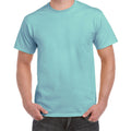 Pastell Mint - Back - Gildan Herren Hammer Heavyweight T-Shirt
