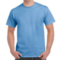 Flo Blau - Side - Gildan Herren Hammer Heavyweight T-Shirt