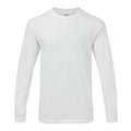 Weiß - Front - Gildan Herren T-Shirt Hammer, schwere Qualität, langärmlig