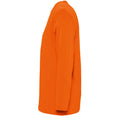 Orange - Side - SOLS Herren Monarch Longsleeve - T-Shirt, Langarm