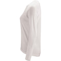 Weiß - Side - SOLS Damen Performance T-Shirt Sporty, langärmlig