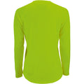 Neongrün - Back - SOLS Damen Performance T-Shirt Sporty, langärmlig