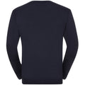 Dunkles Marineblau - Back - Russell Herren Baumwolle Acryl Sweater