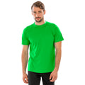 Neongrün - Back - Spiro Herren Aircool T-Shirt