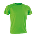 Limette - Front - Spiro Herren Aircool T-Shirt