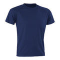 Marineblau - Front - Spiro Herren Aircool T-Shirt