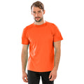 Orange - Back - Spiro Herren Aircool T-Shirt
