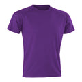 Violett - Front - Spiro Herren Aircool T-Shirt