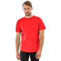 Rot - Back - Spiro Herren Aircool T-Shirt