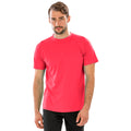 Super Pink - Back - Spiro Herren Aircool T-Shirt