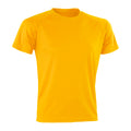 Gold - Front - Spiro Herren Aircool T-Shirt