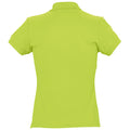 Apfelgrün - Back - SOLS Passion Damen Polo-Shirt, Kurzarm