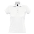 Weiß - Front - SOLS Passion Damen Polo-Shirt, Kurzarm