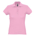 Pink - Front - SOLS Passion Damen Polo-Shirt, Kurzarm
