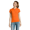 Orange - Back - SOLS Passion Damen Polo-Shirt, Kurzarm