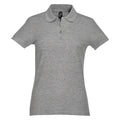 Grau meliert - Front - SOLS Passion Damen Polo-Shirt, Kurzarm