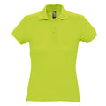 Apfelgrün - Front - SOLS Passion Damen Polo-Shirt, Kurzarm