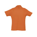 Orange - Side - SOLS Herren Summer II Pique Polo-Shirt, Kurzarm