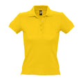Gold - Front - SOLS People Damen Polo-Shirt, Kurzarm