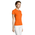 Orange - Side - SOLS People Damen Polo-Shirt, Kurzarm