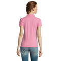 Pink - Side - SOLS People Damen Polo-Shirt, Kurzarm