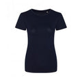 Marineblau - Front - Ecologie Damen T-Shirt Cascades
