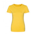 Sonnengelb - Front - Ecologie Damen T-Shirt Cascades