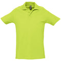 Apfelgrün - Front - SOLS Herren Spring II Polo-Shirt, Kurzarm