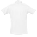 Weiß - Back - SOLS Herren Spring II Polo-Shirt, Kurzarm