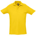 Gold - Front - SOLS Herren Spring II Polo-Shirt, Kurzarm