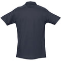 Marineblau - Back - SOLS Herren Spring II Polo-Shirt, Kurzarm