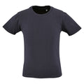 Marineblau - Front - SOLS Kinder Milo Organisches T-Shirt