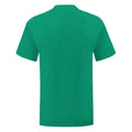 Grün meliert - Side - Fruit Of The Loom Herren T-Shirt Iconic