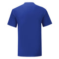 Kobaltblau - Back - Fruit Of The Loom Herren T-Shirt Iconic