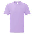 Sanfter Lavendel - Front - Fruit Of The Loom Herren T-Shirt Iconic