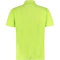 Limettengrün - Back - Kustom Kit Herren Workforce Pique Polo Shirt