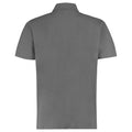 Dunkelgrau meliert - Back - Kustom Kit Herren Workforce Pique Polo Shirt