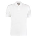 Weiß - Front - Kustom Kit Herren Workforce Pique Polo Shirt