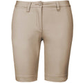 Beige - Front - Kariban - "Bermuda" Shorts für Damen