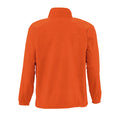 Neon Orange - Back - SOLS Herren Outdoor Fleece Jacke North