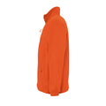 Neon Orange - Side - SOLS Herren Outdoor Fleece Jacke North