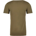 Militärgrün - Back - Next Level Unisex T-Shirt mit Rundhalsausschnitt, für Erwachsene