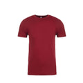 Kardinalsrot - Front - Next Level Unisex T-Shirt mit Rundhalsausschnitt, für Erwachsene
