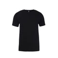 Schwarz - Front - Next Level Unisex T-Shirt mit Rundhalsausschnitt, für Erwachsene