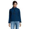 Blau - Side - SOLS Damen Roxy Softshell-Jacke, atmungsaktiv, winddicht, wasserabweisend