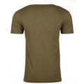Militärgrün - Back - Next Level Unisex CVC T-Shirt