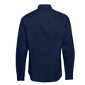 Marineblau - Back - Tee Jays Herren Perfect Langarm Oxford Hemd