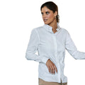 Weiß - Back - Tee Jays Damen Perfect Langarm Oxford Bluse