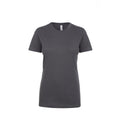 Dunkelgrau - Front - Next Level Damen T-Shirt Ideal